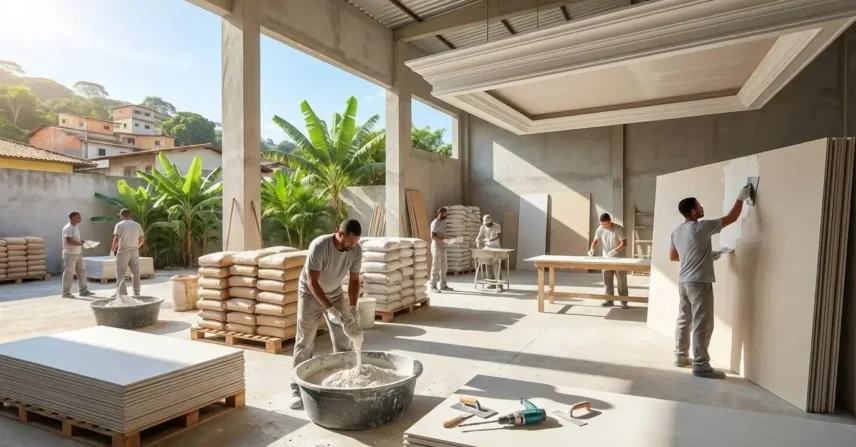 3 empresas de gesso em Osasco para obras e reformas